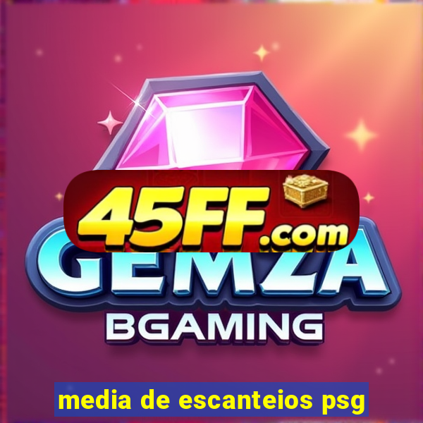 media de escanteios psg
